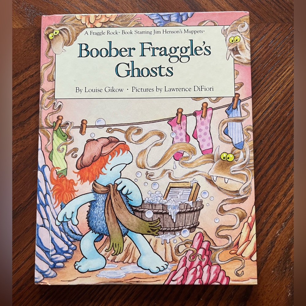 Boober Fraggle's Ghosts kids book | Vintage 1985